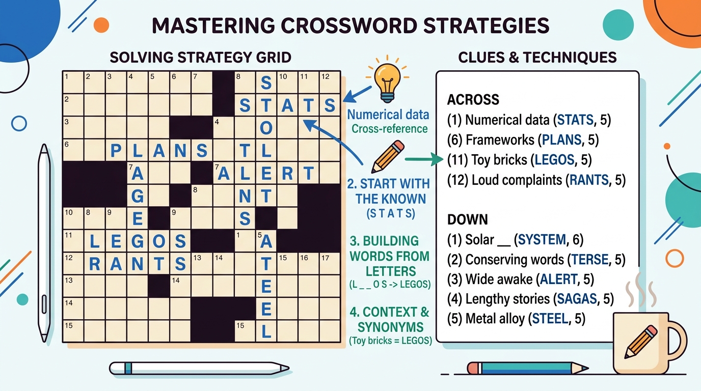 crossword answer length illustration for USAToday Crossword